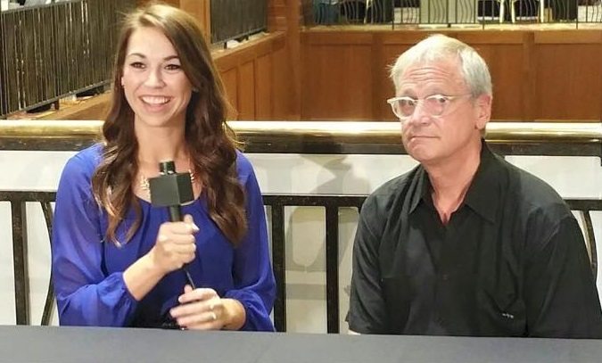 Cyd Maurer and Earl Blumenauer